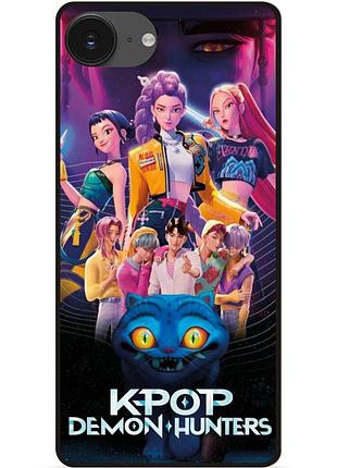 Силиконовый чехол для iphone 16e demon hunters k-pop