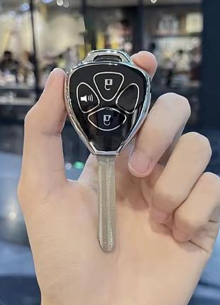 Захисний чохол для автомобільного ключа toyota на 3 кнопки