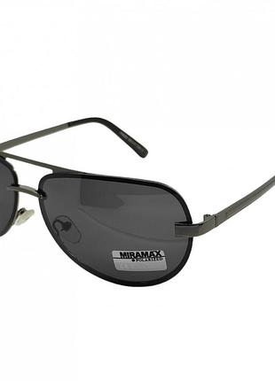 Поляризованные солнцезащитные очки 9008 miramax polarized темная сталь