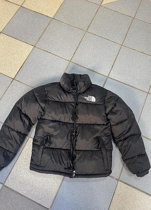 Дута куртка the north face, чорна, s