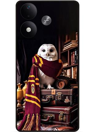 Силиконовый бампер чехол для xiaomi redmi note 17 с картинкой букля гарри поттер harry potter