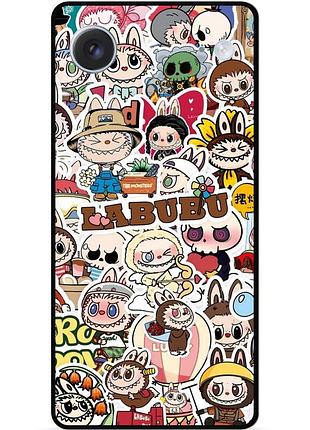 Силіконовий чохол бампер для iphone 17 air з картинкою лабубу labubu