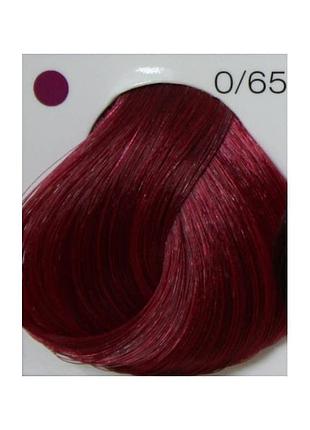 Крем-фарба londa professional londacolor 60 мл 0/65 фіолетово-червоний микстон