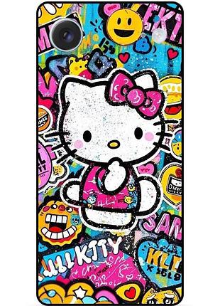 Силіконовий чохол бампер для iphone 17 air з малюнком хелло китти hello kitty