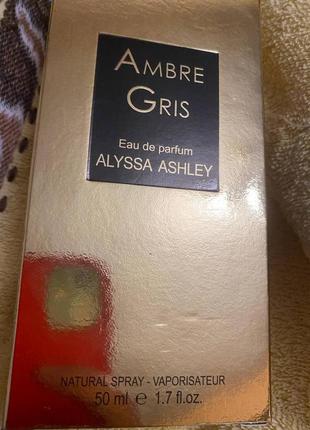 Восточная парфюмированная вода alyssa ashley (алиста эшли) ambre gris (оригинал) 50 мл9 фото