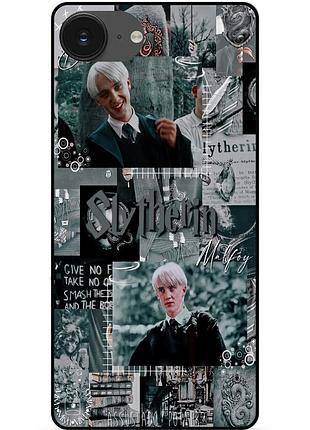 Чохол силіконовий бампер для iphone 17e з малюнком slytherin слизерин драко малфой гаррі поттер harry