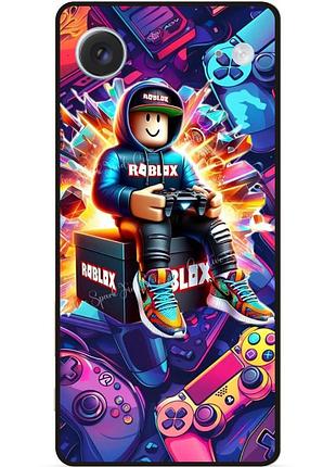 Чехол силиконовый бампер для iphone 17 air с картинкой roblox роблокс
