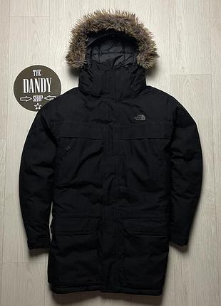 Мужская пуховая куртка the north face 550 dryvent, размер m