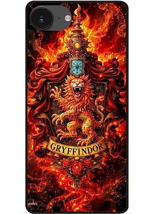 Силіконовий бампер чохол для iphone 17e з малюнком ґрифіндор gryffindor гаррі поттер harry potter
