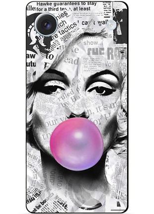 Силіконовий чохол бампер для iphone 17 air з малюнком мерілін монро marilyn monroe