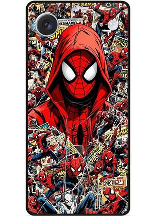 Силіконовий чохол бампер для iphone 17 air з картинкою spider man людина-павук