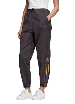 Спортивні штани жіночі adidas originals rainbow track pants black