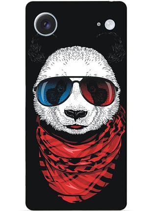 Чехол силиконовый бампер для iphone 17 air с рисунком панда