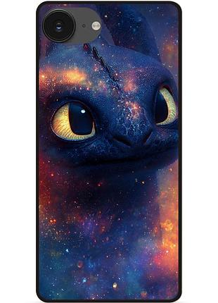 Силиконовый чехол для iphone 16e с рисунком как приручить дракона dragon