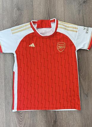 Дитяча футбольна футболка adidas arsenal fc home jersey сезону 2023/24  «amar» #7 на зріст до 135 см