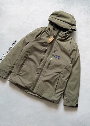 Куртка patagonia gore-tex мужская зимняя куртка патагония гор текс xxl, хаки