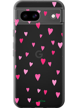 Чохол на google pixel 8a сердечка 2 "4763u-3406-8094", чохол для телефона