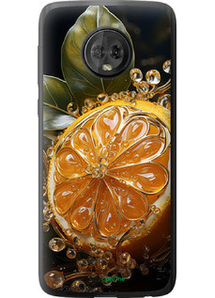 Чехол на motorola moto g6 лимон "5647u-982-8094"