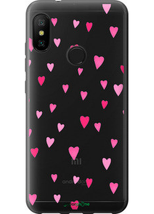 Чехол на xiaomi mi a2 lite сердечки 2 "4763u-1522-8094"