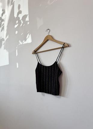 Красивий блискучий топ topshop🌿