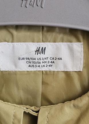 Плащик для дівчинки h&m 7