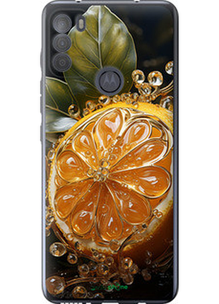 Чехол на motorola g50 лимон "5647u-2354-8094"