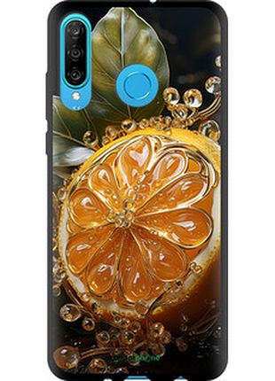Чехол на huawei p30 lite лимон "5647b-1651-8094", чехол для телефона