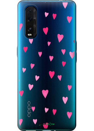 Чохол на oppo find x2 сердечка 2 "4763u-1891-8094", чохол для телефона
