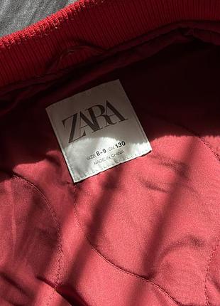 Куртка-бомбер  zara дитяча 4