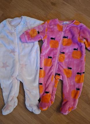Чоловічок теплий next 0-3 для дівчинки 2