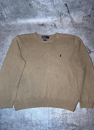 Оригінальний вінтажний светр polo by ralph lauren🍂