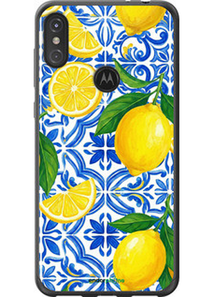 Чехол на motorola one power grocery girl italian summer "6766u-1588-8094"