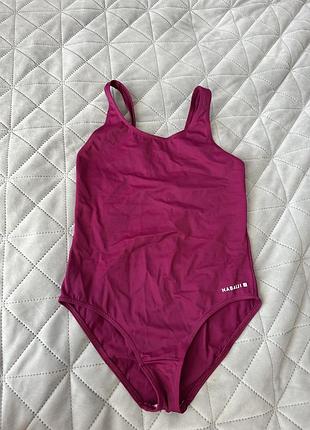 Спортивний купальник nabaiji decathlon для дівчинки