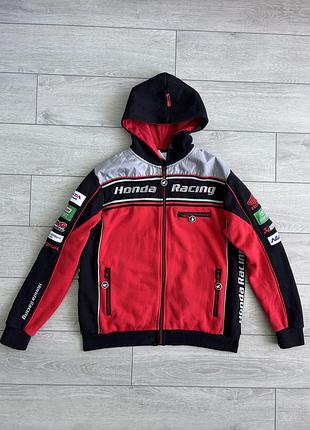 Мотоофта хонда honda racing team y2k vintage size xs хс размер мото кофта толстовка соп худи мерч винтаж оригинал