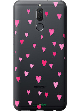 Чехол на huawei mate 10 lite сердечки 2 "4763u-1240-8094"