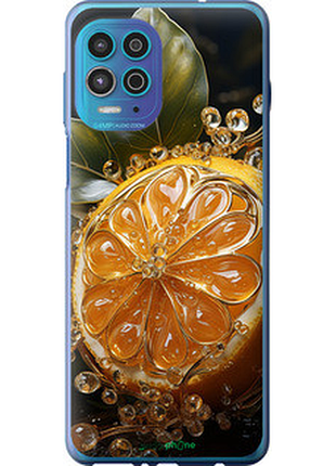 Чехол на motorola g100 лимон "5647u-2359-8094"