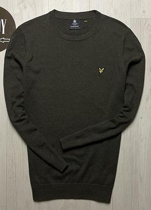 Мужской свитер lyle & scott, размер l