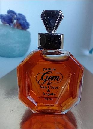 Gem de van cleef &amp; arpels мініатюра парфуми 3 мл вінтаж
