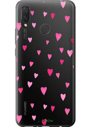 Чохол на huawei p smart plus сердечка 2 "4763u-1555-8094", чохол для телефона