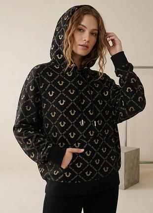 Свободное худи унисекс true religion