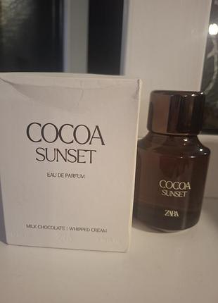 Zara cocoa sunset 100 мл. парфумована вода 2