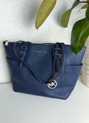 Шкіряний шопер michael kors