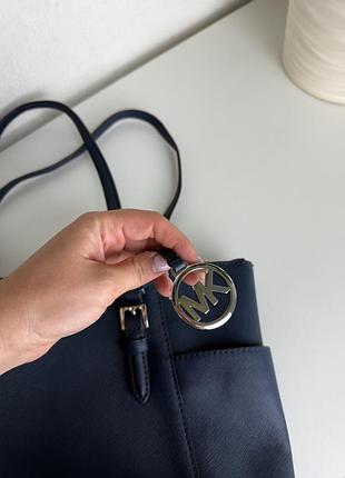 Шкіряний шопер michael kors 9