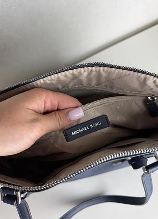 Шкіряний шопер michael kors 8