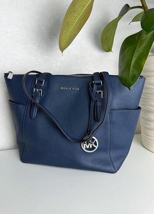 Шкіряний шопер michael kors 2