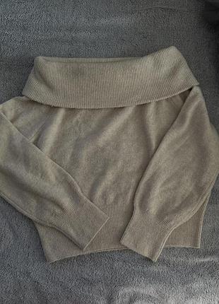 Светр з відкритими плечима h&m