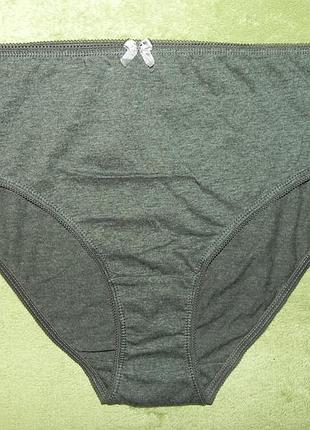 Новые трусики, средняя посадка, хлопок.18-20/52-54р