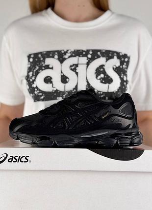 Термо кросівки asics gel-nyc w gtx black