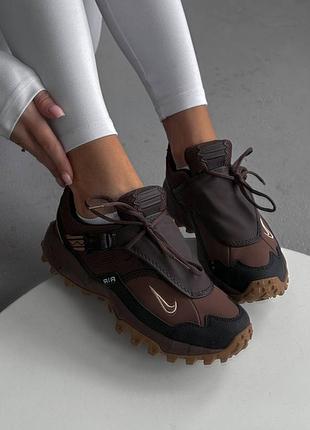 Кроссовки женские nike acg air phassad " barocco brown"