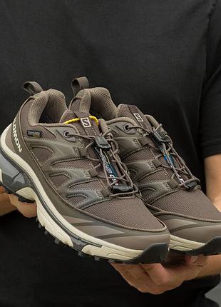 Мужские кроссовки salomon xa pro street thinsulate gore-tex brown